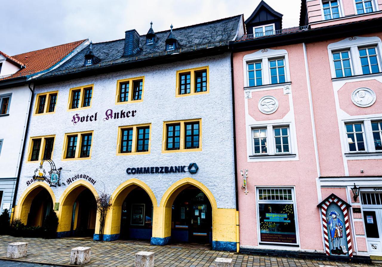 Hotel Anker Saalfeld Saale Eksteriør bilde