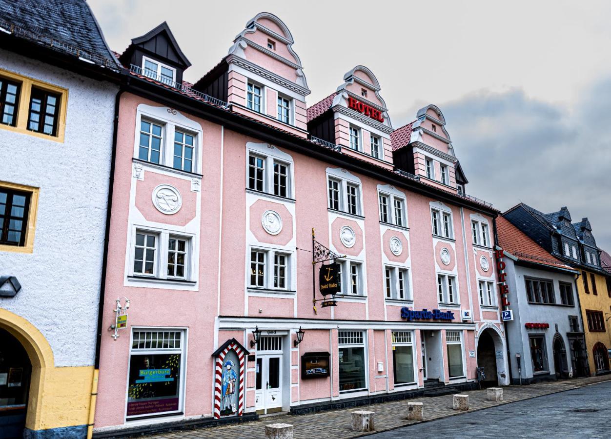 Hotel Anker Saalfeld Saale Eksteriør bilde