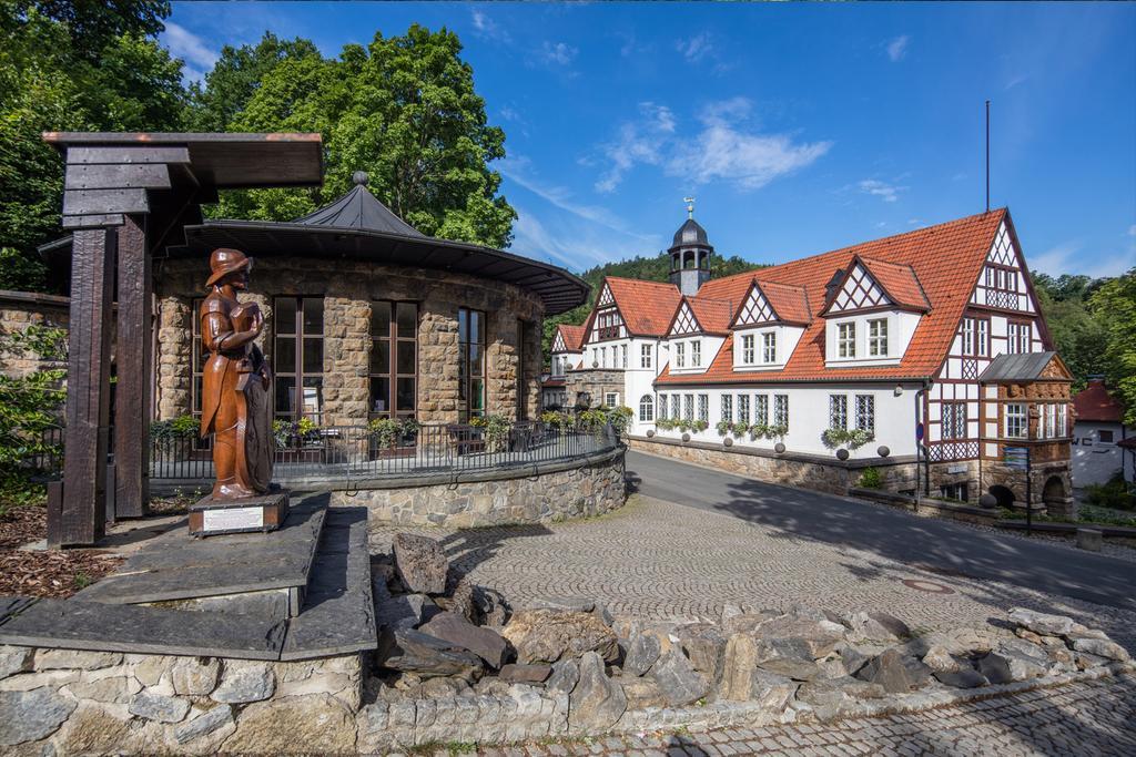 Hotel Anker Saalfeld Saale Eksteriør bilde
