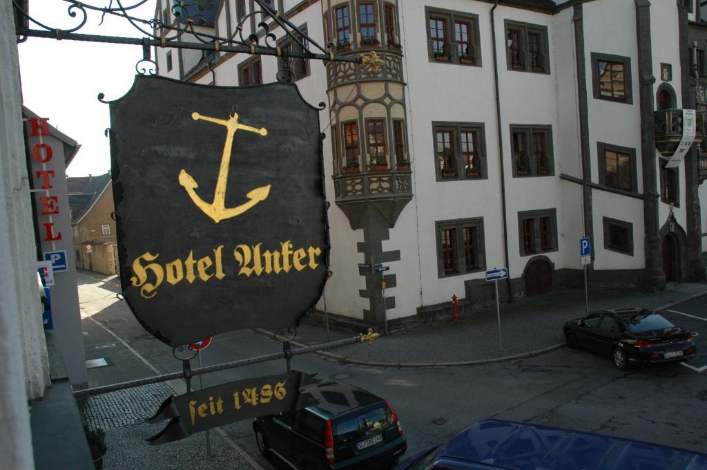 Hotel Anker Saalfeld Saale Eksteriør bilde