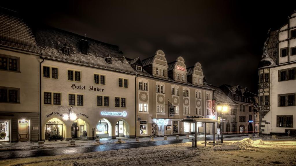 Hotel Anker Saalfeld Saale Eksteriør bilde